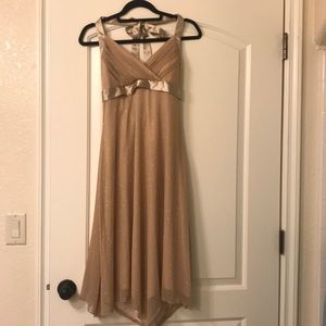 Fun gold glittery dress